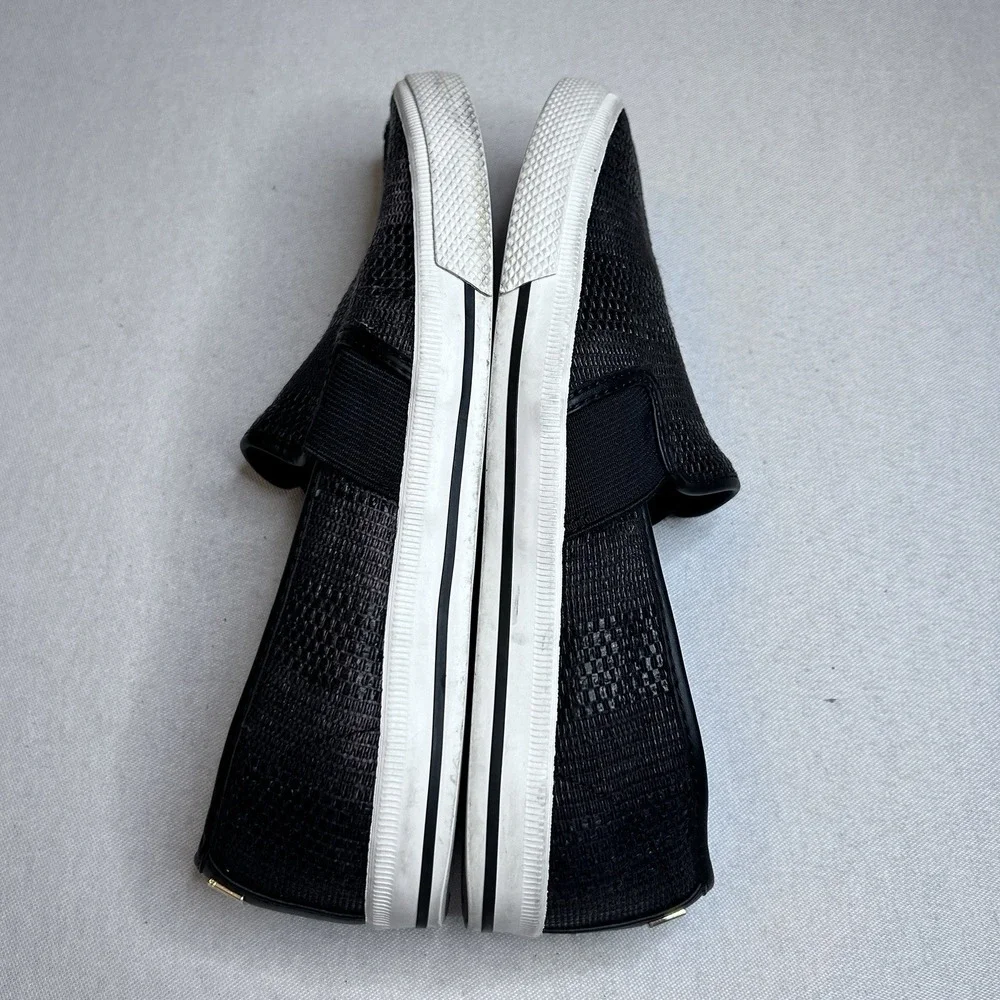 Lauren‎ Ralph Lauren Shoes Womens 7 Black  Weave Slip On Comfort Casual Preppy
